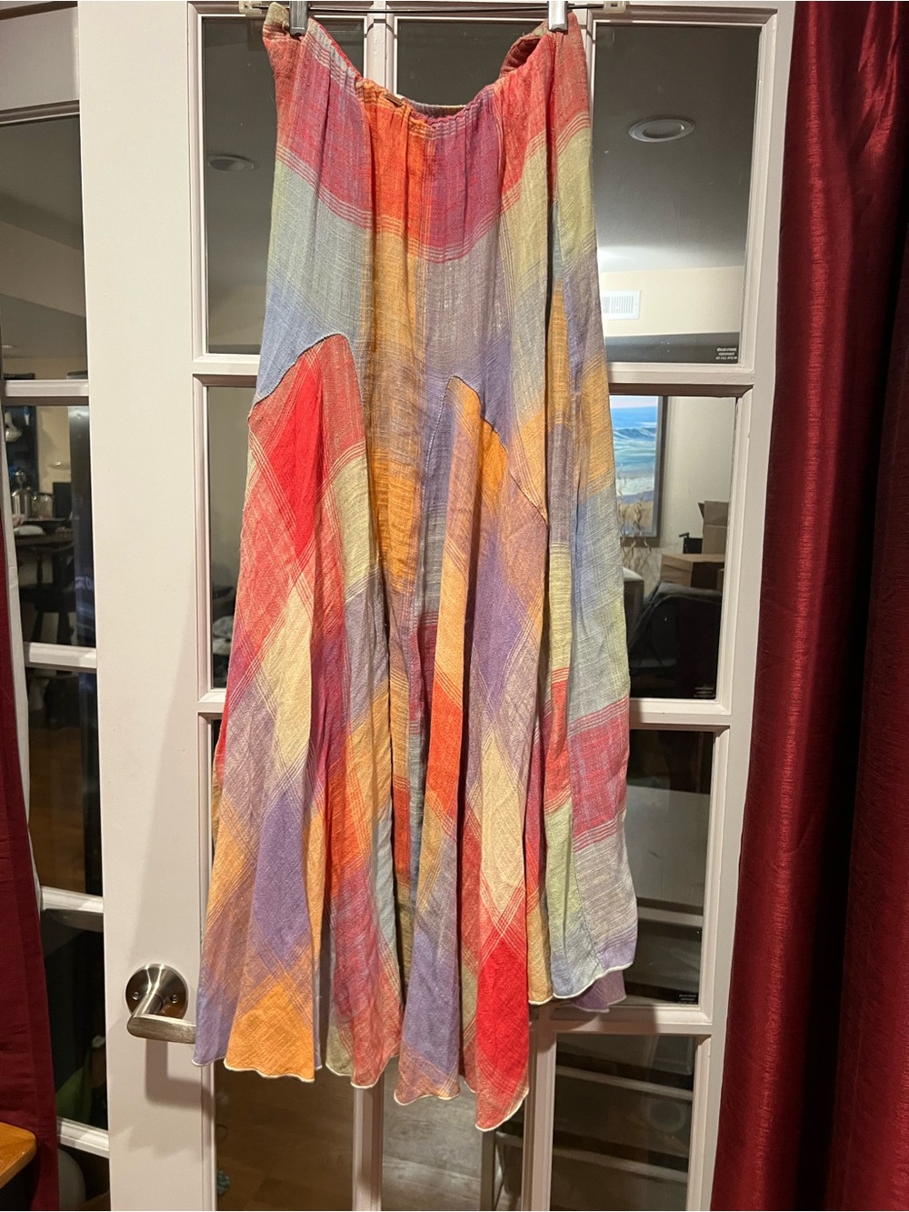 Free People Multicolor Patchwork Flow Maxi Dress - Picture 4 of 6